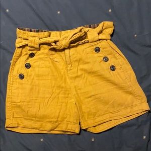 Anthro Paperbag shorts